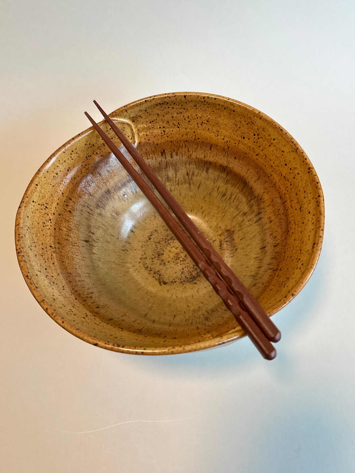 Ramen Bowl (Goldenrod/White)