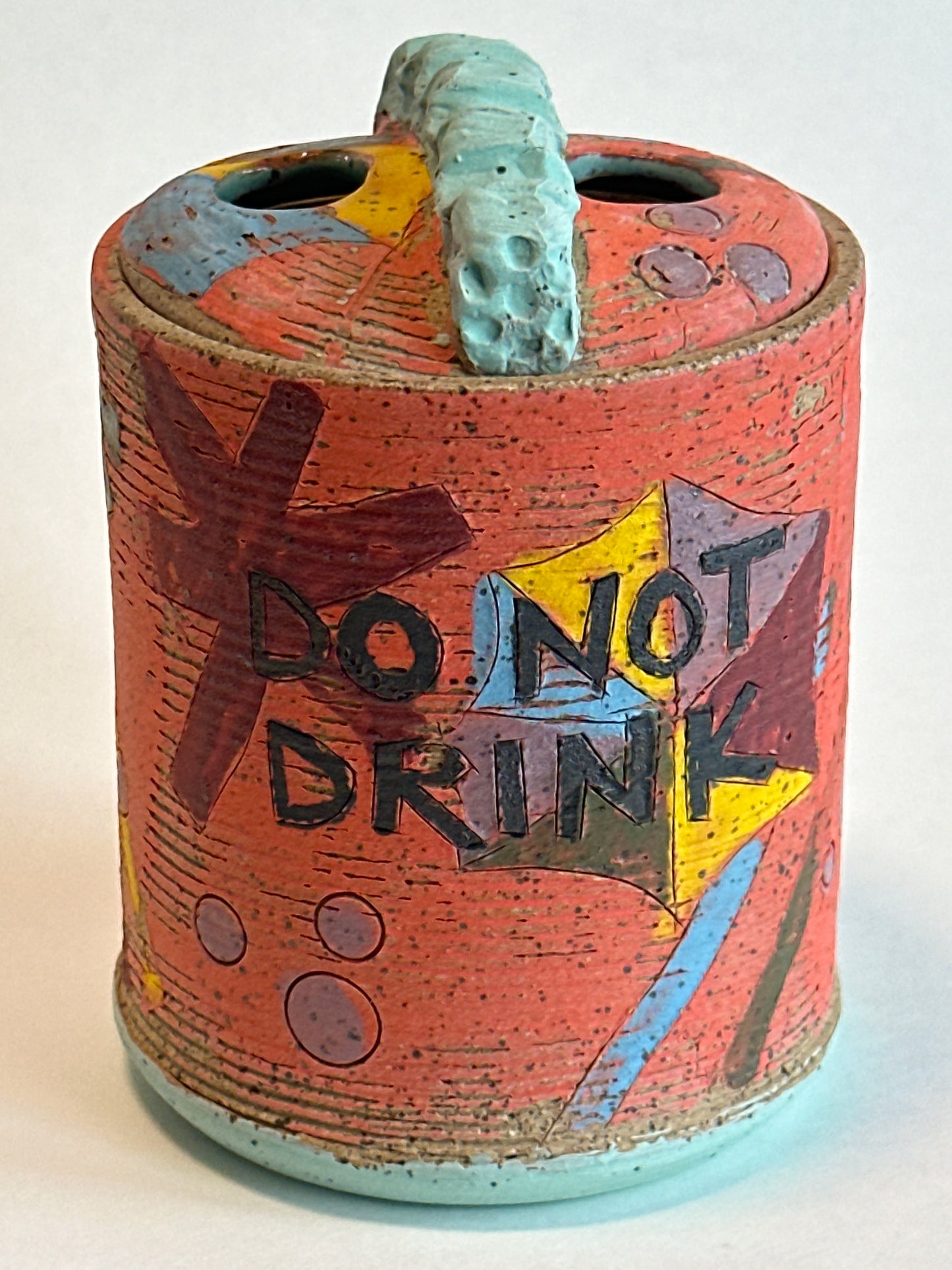 “Do Not Drink” Paint Pot