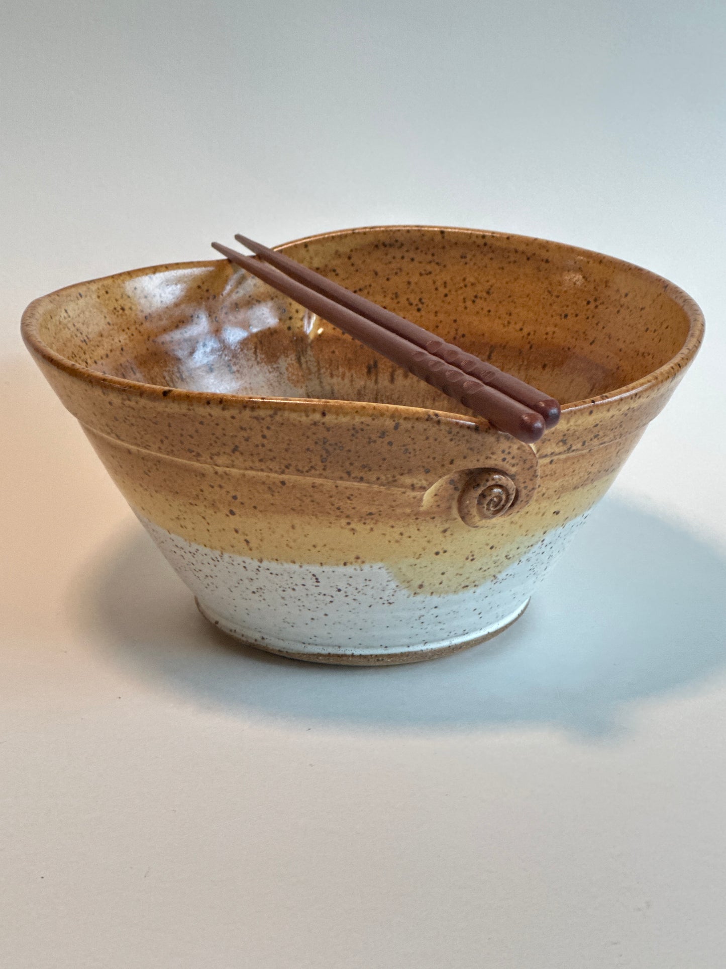 Ramen Bowl (Goldenrod/White)