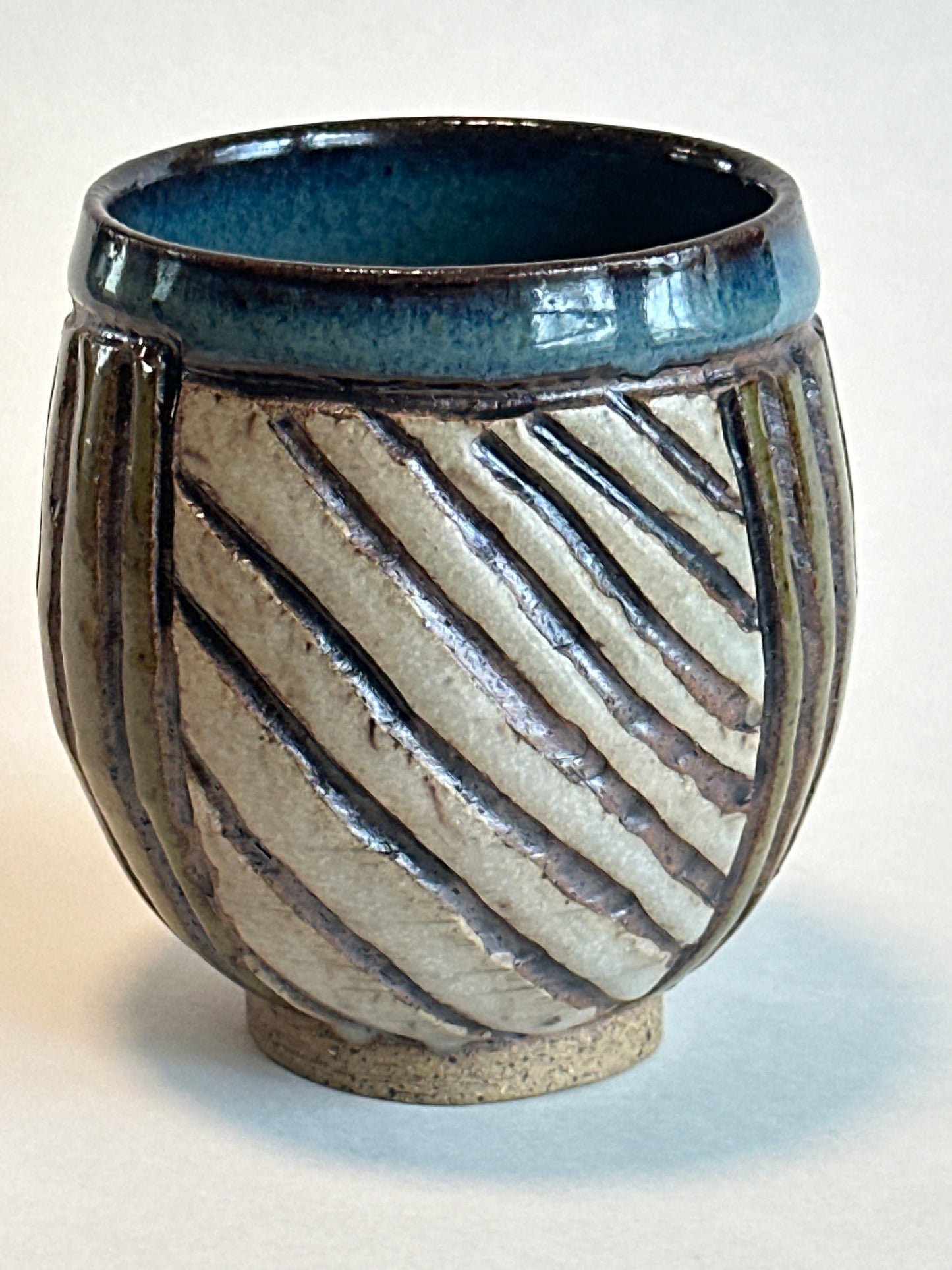 Carved Colorful Wine Tumbler 1