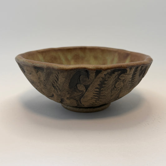 Rustic Footed Bowl