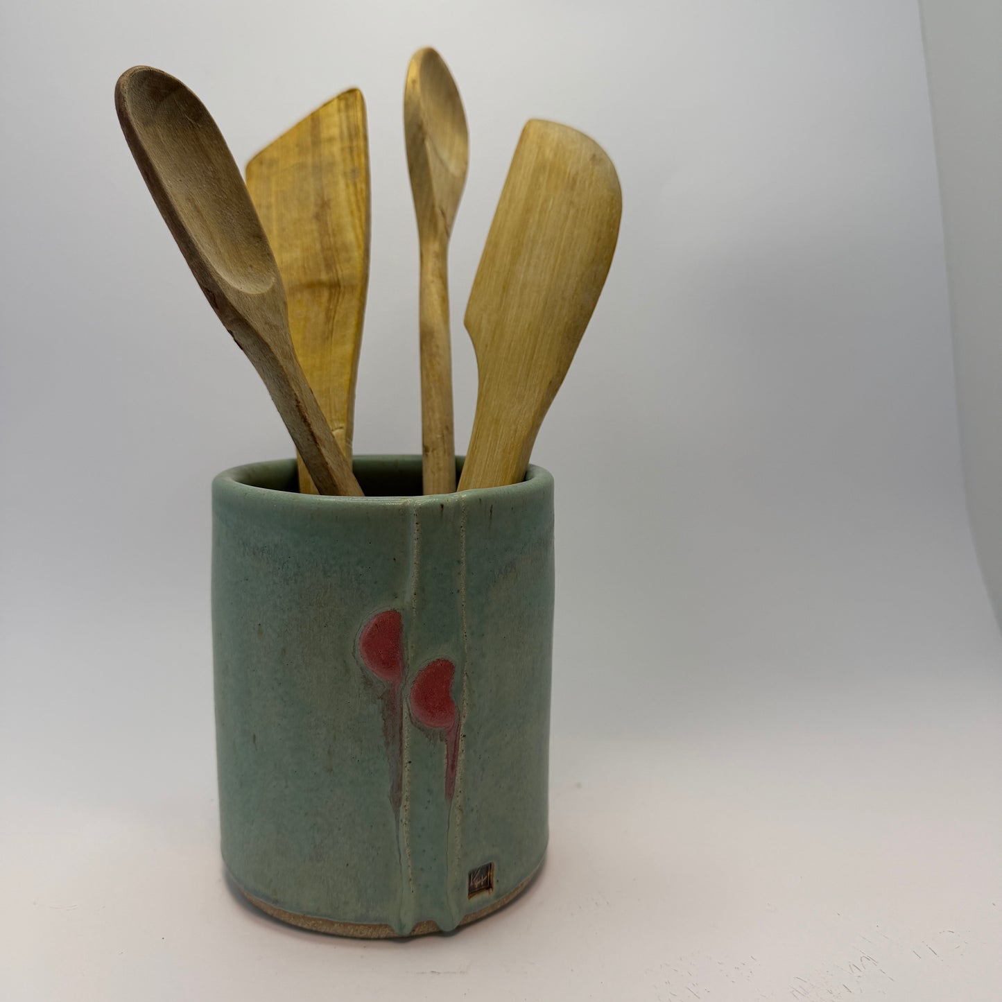 O'Keeffe-inspired Utensil Crock